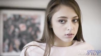 Злой брат жестко ебет сестру за проваленный тест на сообразительность